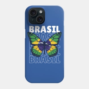 I Love Brazil // Brazil Flag // Brazilian Pride Phone Case