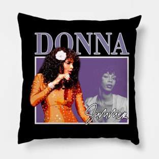 Dazzling Diva Donna Summer's Fashion and Flair in Photos Pillow