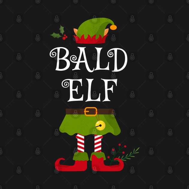 Bald Elf Shirt , Family Matching Group Christmas Shirt, Matching T Shirt for Family, Family Reunion Shirts by bkls