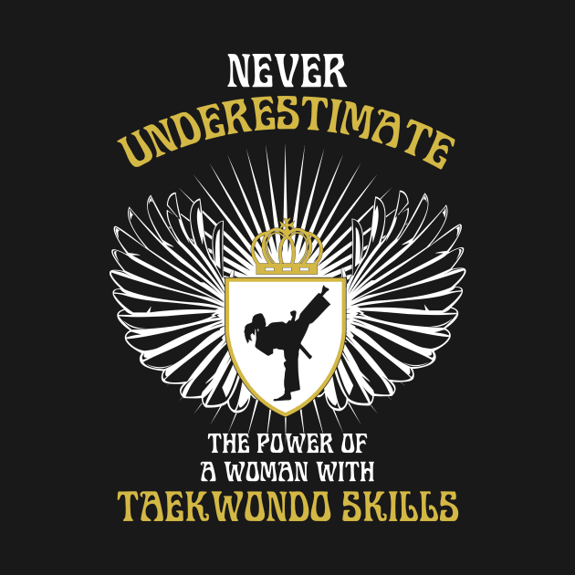 Taekwondo Meme | Never Underestimate A Woman With Taekwondo Skills by Awesome Supply