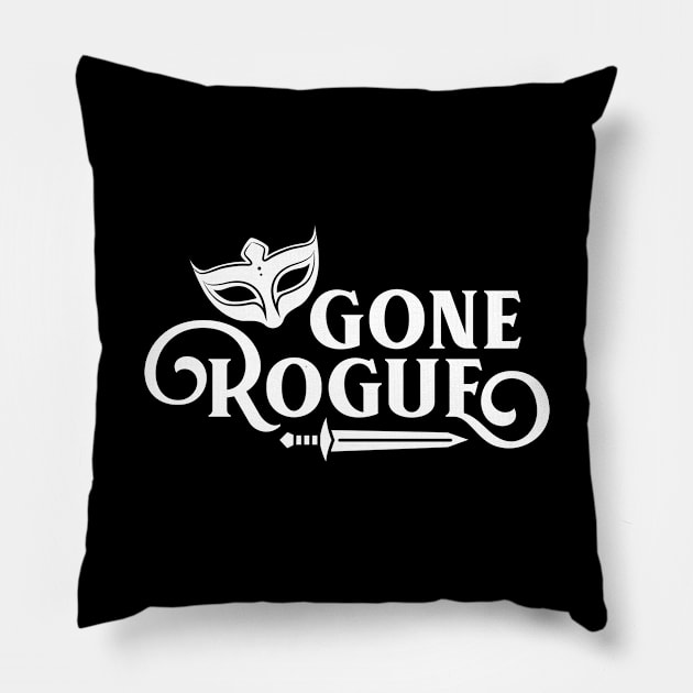 Gone Rogue Pillow by pixeptional