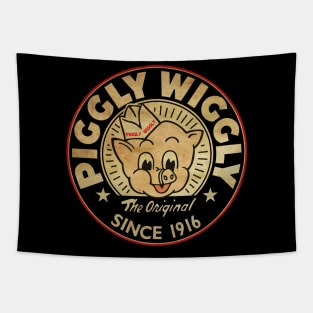 Piggly Wiggly Original | Black Style Tapestry