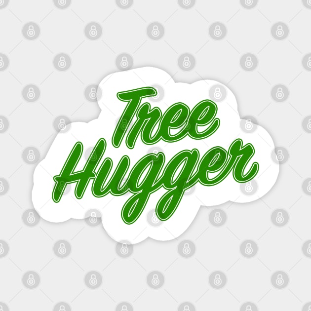 Tree Hugger Magnet by nickbeta