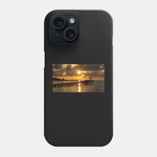 The proposal at sunrise Alcudia Beach Phone Case