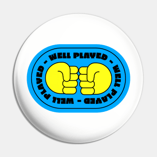 Well Played GG Video games Retro gaming Pin