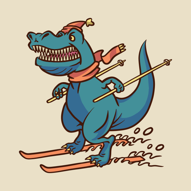 Ski Rex by Hamster Design