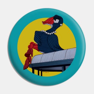 Lady Pukeko Pin