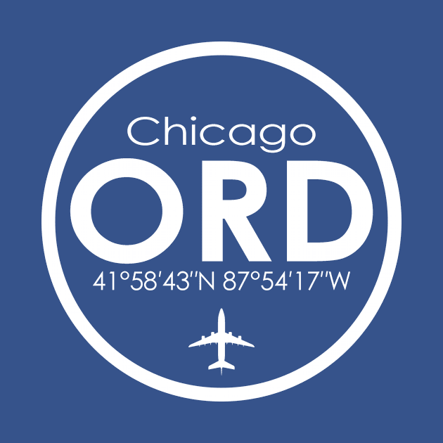 ORD, Chicago O'Hare International Airport by Fly Buy Wear