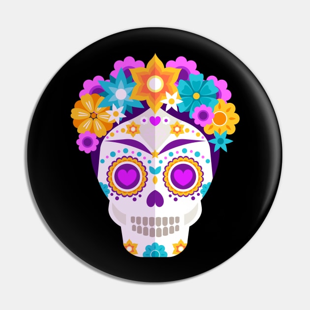 Frida Khalo - Catrina - dia de los muertos - design Pin by verde