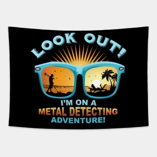 Metal Detecting Adventure Tapestry