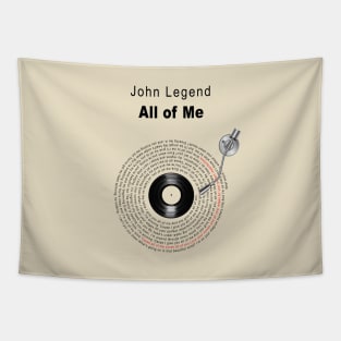 ALL OF ME LYRICS ILLUSTRATIONS Tapestry