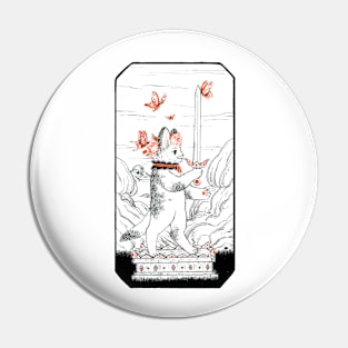 Queen of Swords Pin