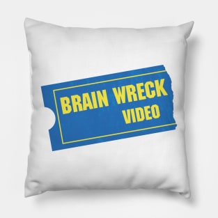 Brain Wreck Video (Alt Version) Pillow