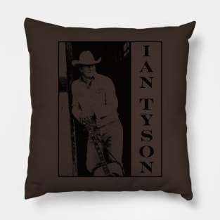 Retro Ian Tyson Graphic Pillow