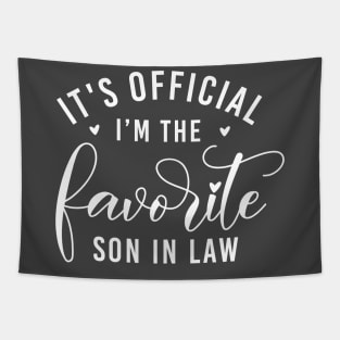 My Son In Law Is My Favorite Child Funny Family Humor Groovy Tapestry