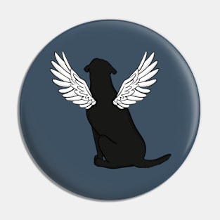 Black Lab: Guardian Angel Pin