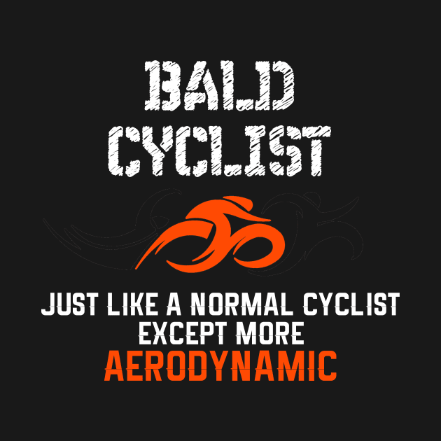 Aerodynamic Bald Cyclist by TriHarder12