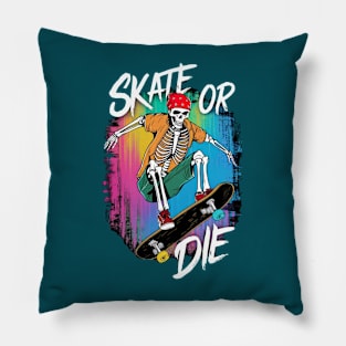 SKATE OR DIE GRAFFITI Pillow