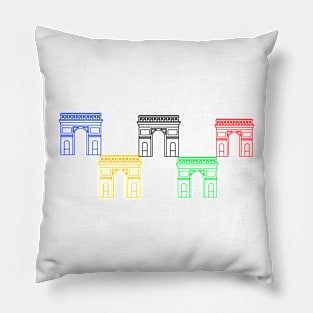 2024 SUMMER OLYMPICS PARIS FRANCE Pillow