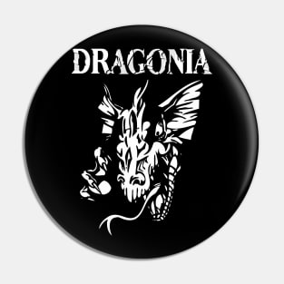 The legend of dragonia, white dragon Pin