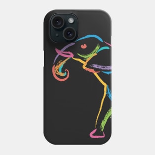 Rainbow Elephant Phone Case