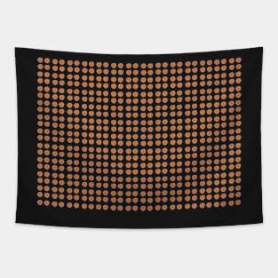 Orange dots Tapestry