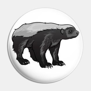 Honey Badger Pin