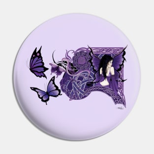 Purple Fairy Pin