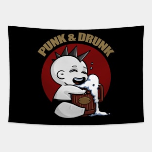 Punk and Drunk Tapestry