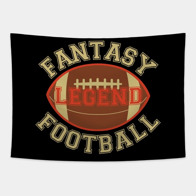 Fantasy Football Legend Tapestry by FullOnNostalgia