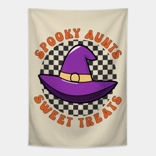 Aunt Funny Halloween Spooky Aunts Sweet Treats Tapestry