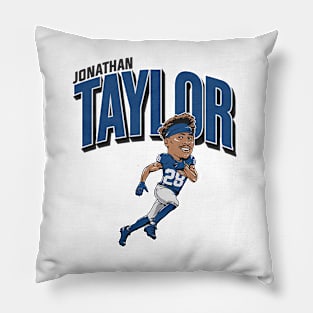 Jonathan Taylor Caricature Pillow