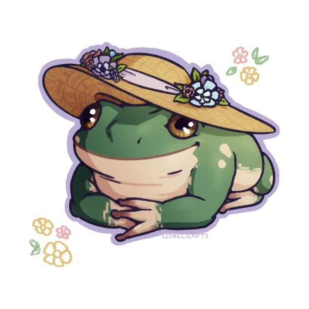 Prim and Proper Frog by Sidhe Crafts