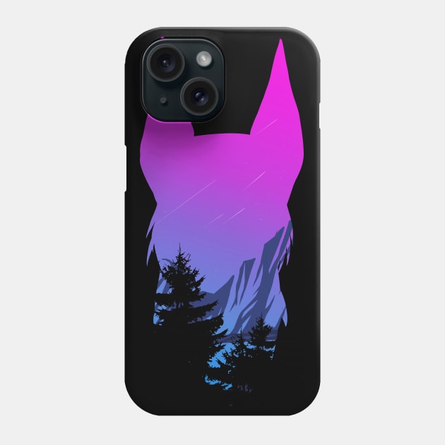 Watercolor Wolf Phone Case by Kyra_Clay