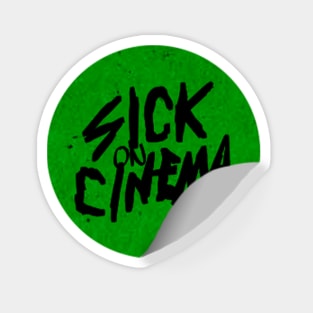 Sick On Cinema Horror Sticker Magnet