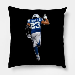 Keeny Moore #23 Takes The Fields Pillow