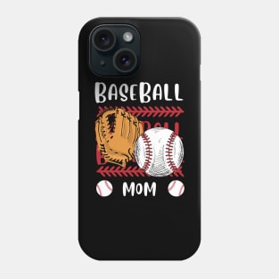 My Favorite Baseball Player Calls Me Mom Gift for Baseball Mother mommy mama Phone Case