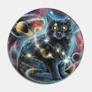 Cosmic Cat Odyssey Pin