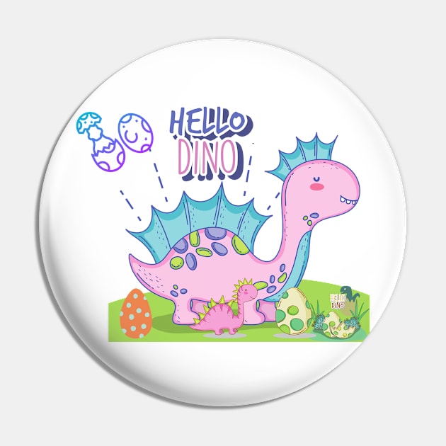 HELLO DINO Pin by MeKong