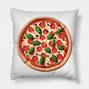 My world is a pizza !! Pillow
