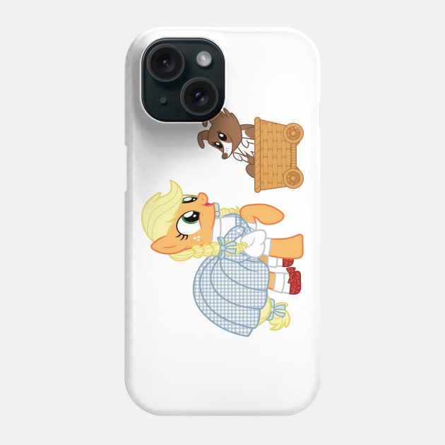 Applejack as Dorothy Phone Case by CloudyGlow