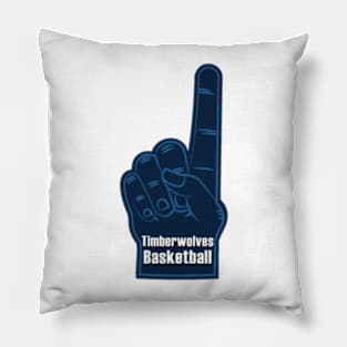 Minnesota Timberwolves Basketball Foam Finger Pillow