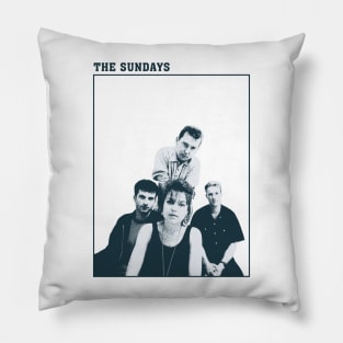 The Sundays - Members - Tribute Artwork Pillow