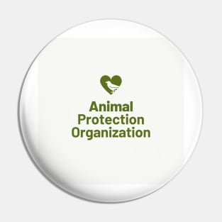 Animal Protection Organization Pin