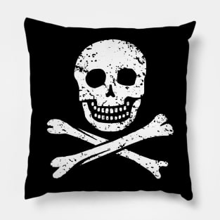 Skull & Crossbones - Pirate Symbol Pillow