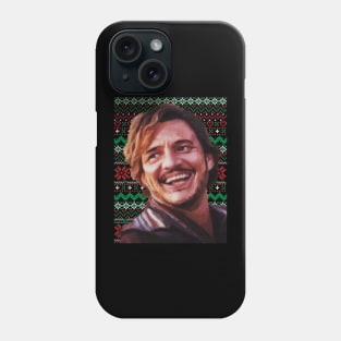 Nicolas Cage Pedro Pascal Meme - Ugly Xmas Part 2 Phone Case