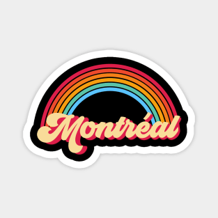 Groovy Montreal Magnet