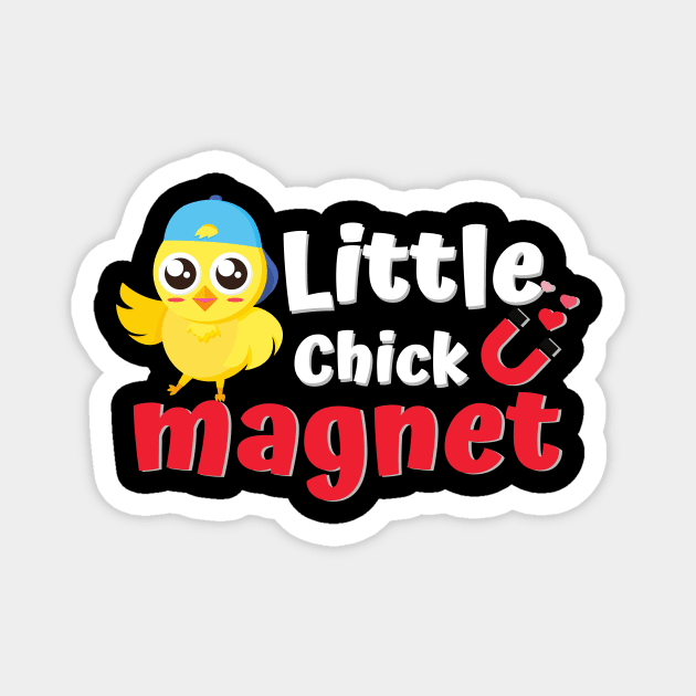 Little chick magnet Shirt Magnet by AYDigitalDesign