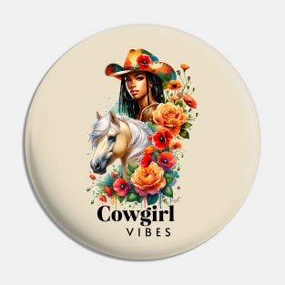 Cowgirl Pin