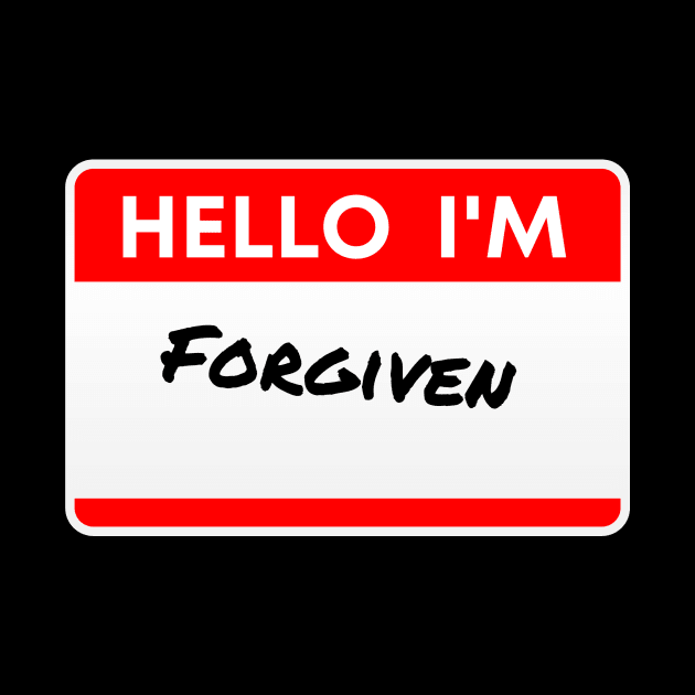 Hello I'm forgiven by String Cheeze Design Co.